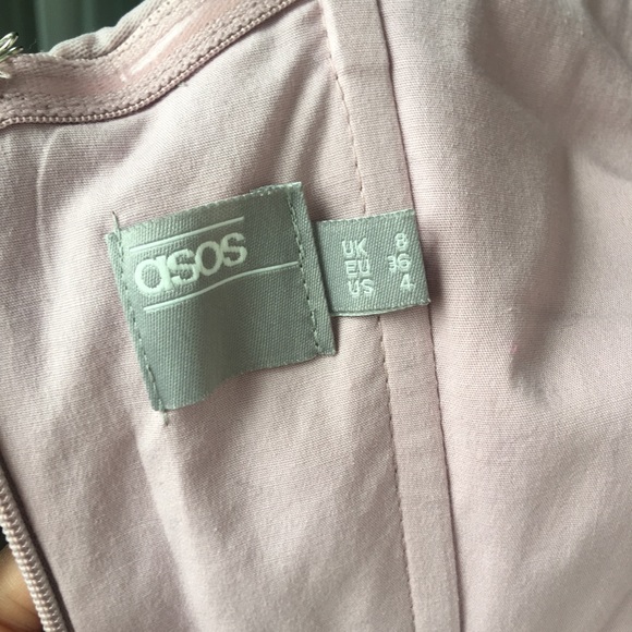 ASOS Wedding Ruched Bardot Maxi Bridesmaid Dress - Picture 6 of 8